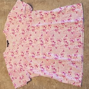 Cassandra O scrub top